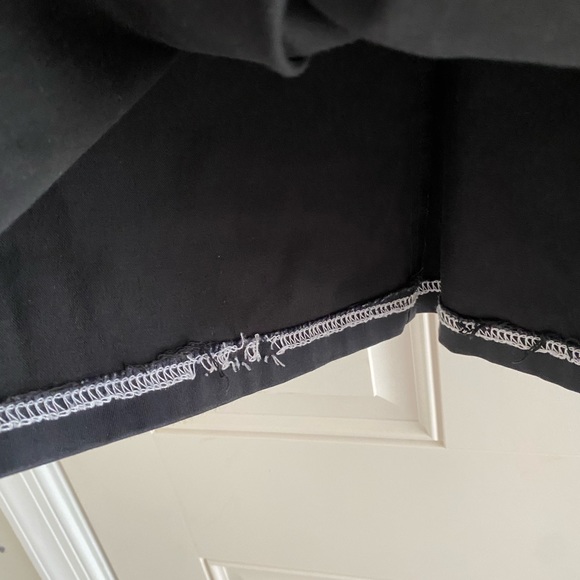 Vintage Dresses Vintage 9s Joule Jumper Mini Dress Black White Goth